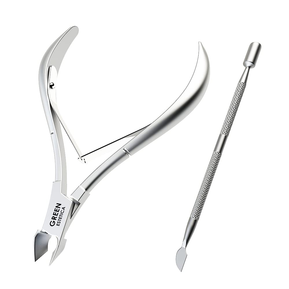 Cuticle Trimmer Stainless Steel Silver Manicure Tool - Image 18