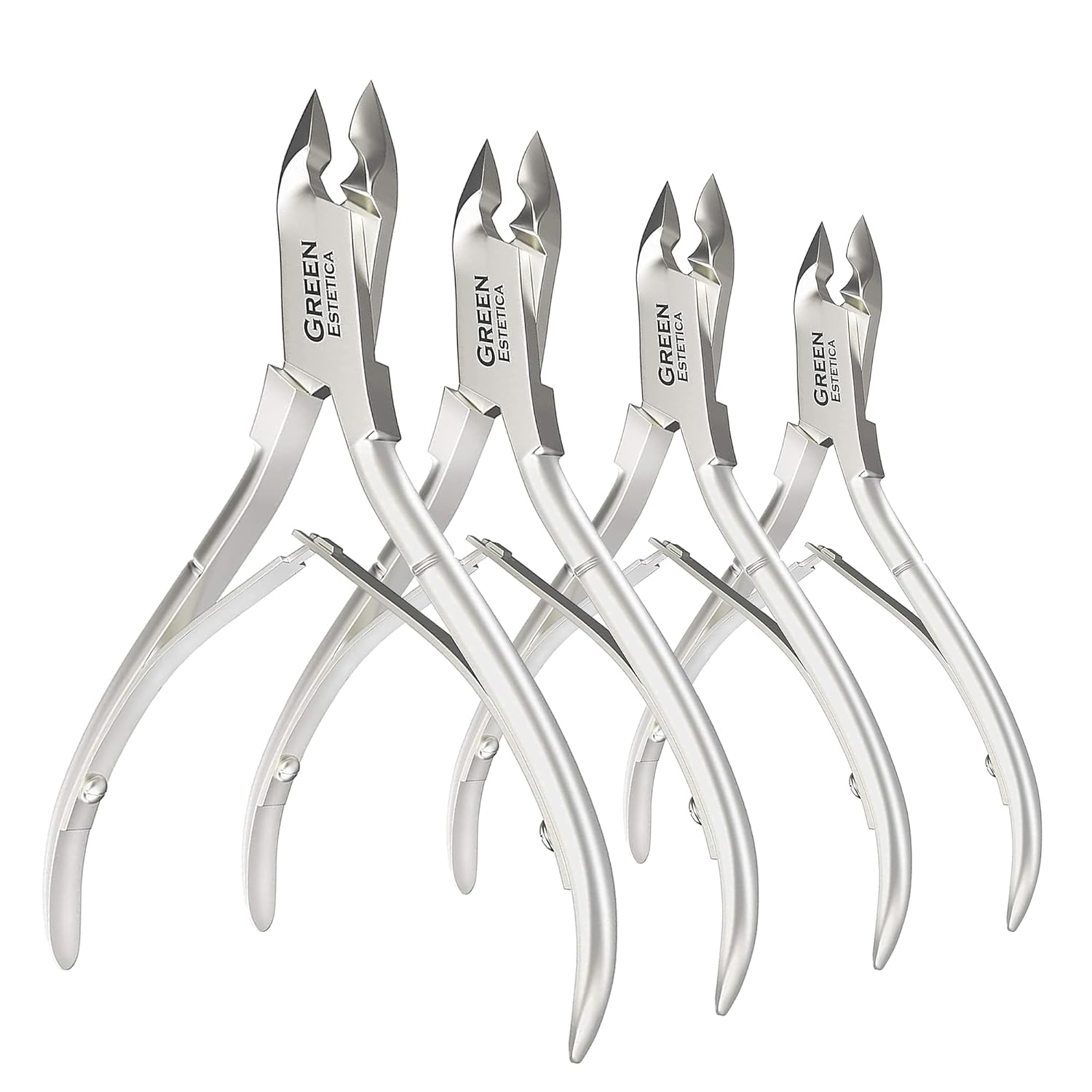 Cuticle Trimmer Stainless Steel Silver Manicure Tool - Image 26