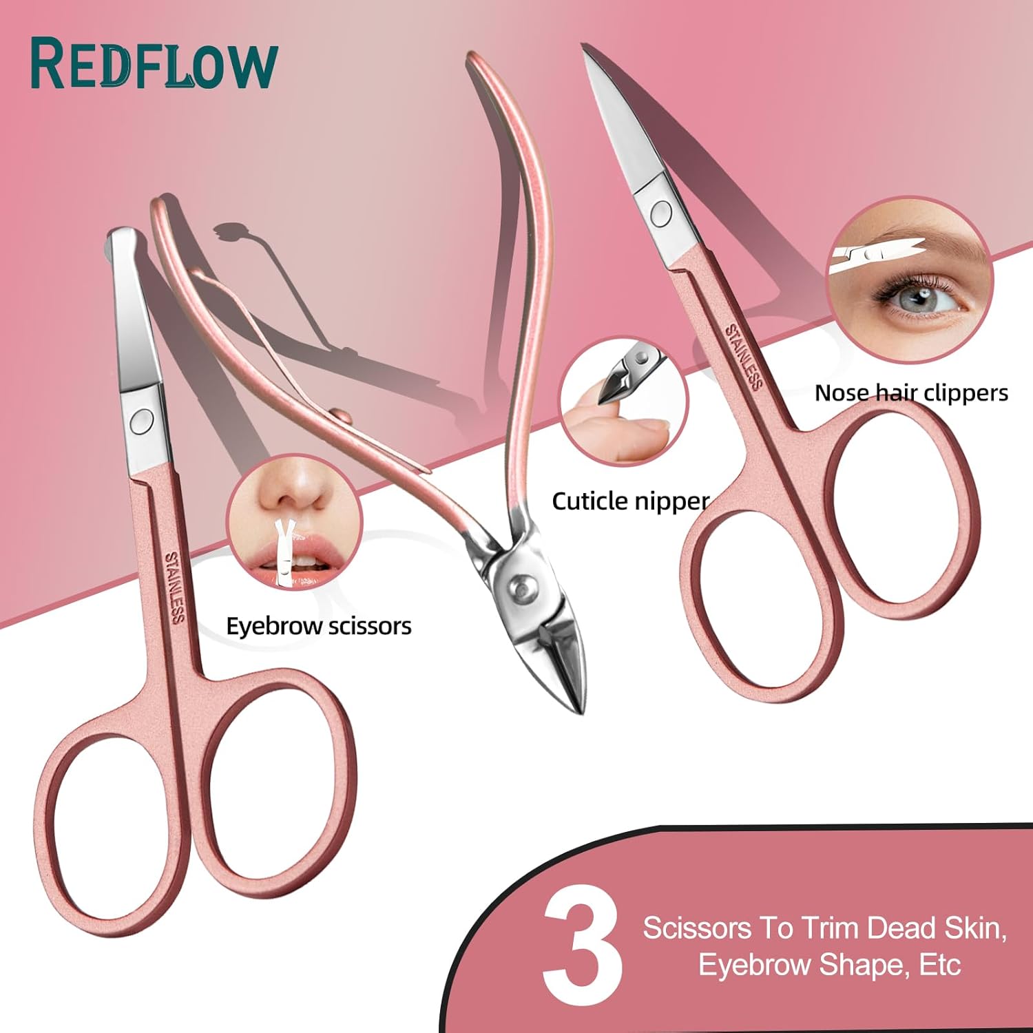 Manicure Set 30 Piece Nail Clipper Kit - Image 5