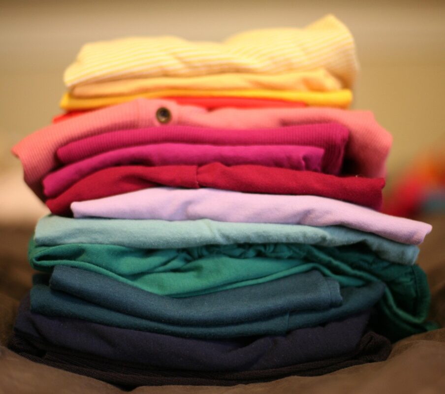 Washing graphic tees so the print survives